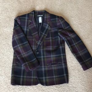 purple Wool sport coat